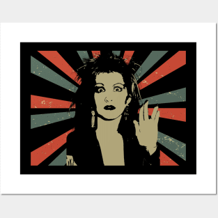 Cyndi Lauper || Vintage Art Design || Exclusive Art Posters and Art